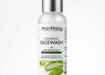 Anantkaay Aloe Vera Deep Cleansing Face Wash for All Skin Types (Removes Dirt & Excess Oil | 100 ml)
