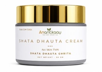 Anantkaay Shata Dhauta Ghrita Cream with Pure Cow Ghee ( All Skin Types 50 g)